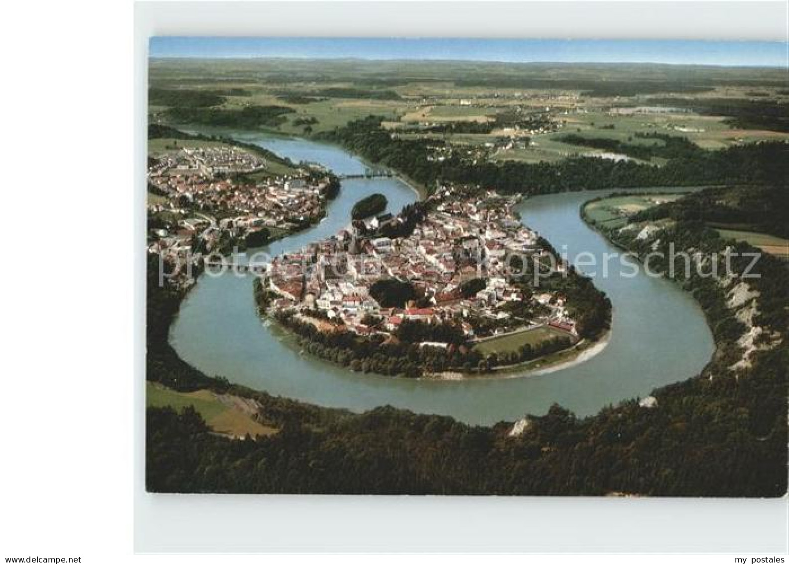 72255199 Wasserburg Inn Fliegeraufnahme Wasserburg - Wasserburg (Inn)