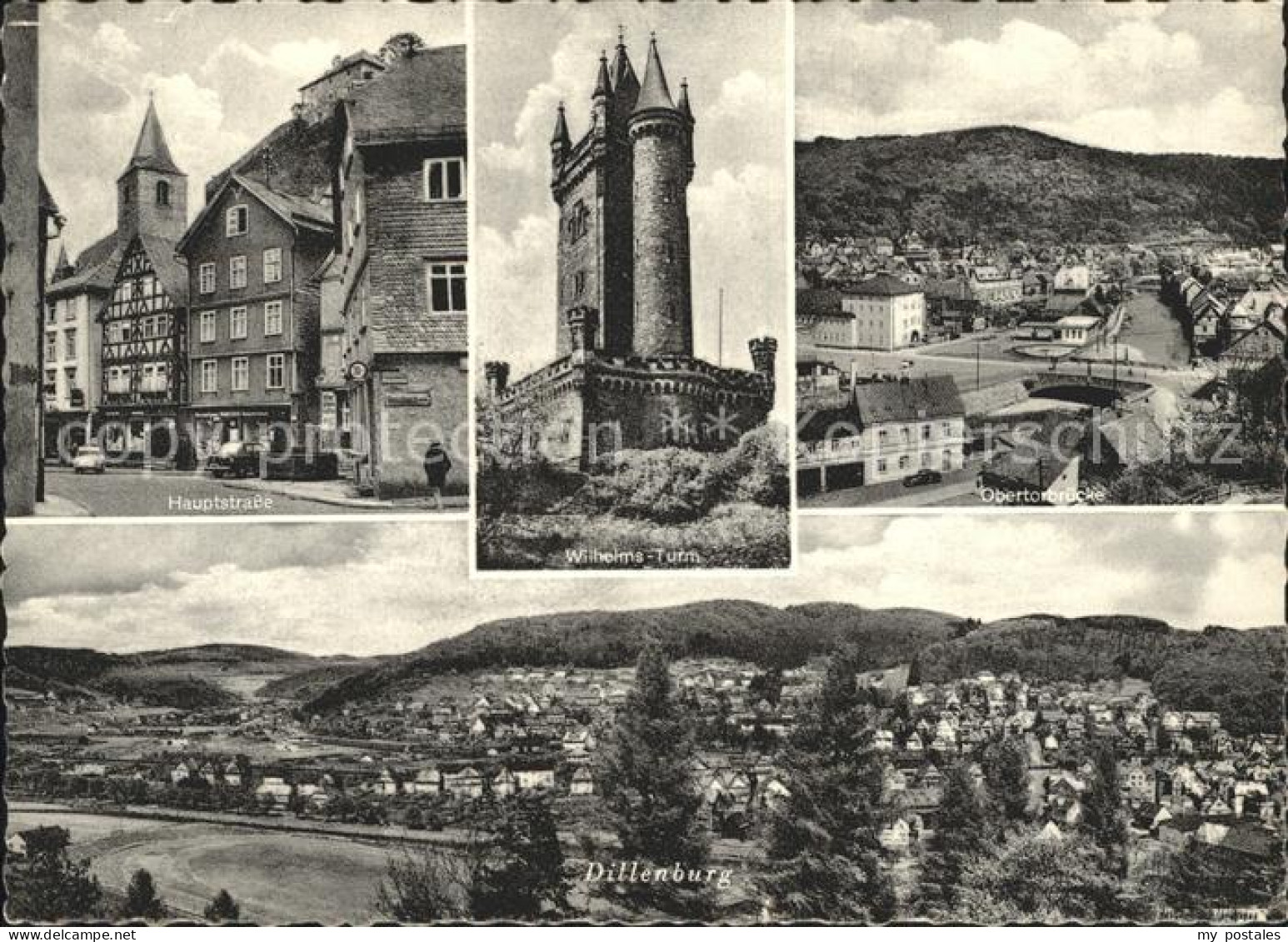 72255039 Dillenburg Hauptstrasse Wilhelmsturm Obertorbruecke Total Dillenburg - Dillenburg