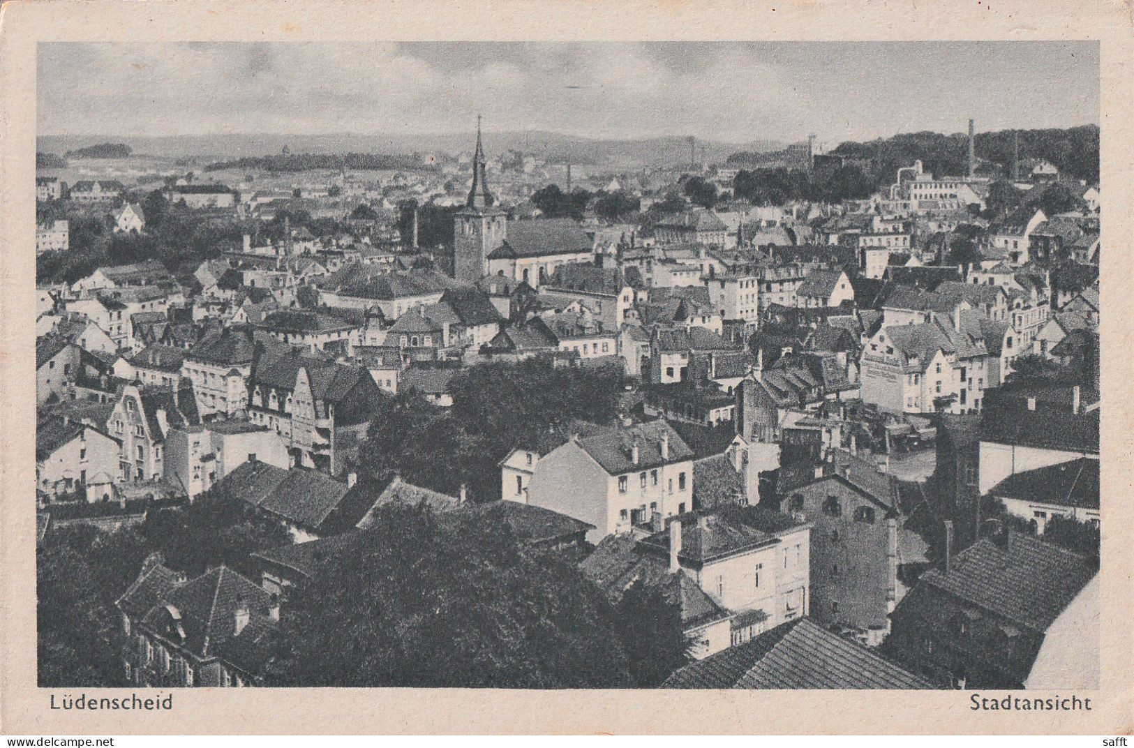 AK Lüdenscheid, Stadtansicht Um 1945 - Luedenscheid