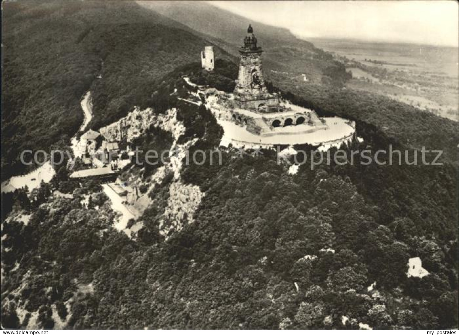 72254990 Kyffhaeuserdenkmal Fliegeraufnahme Bad Frankenhausen - Bad Frankenhausen