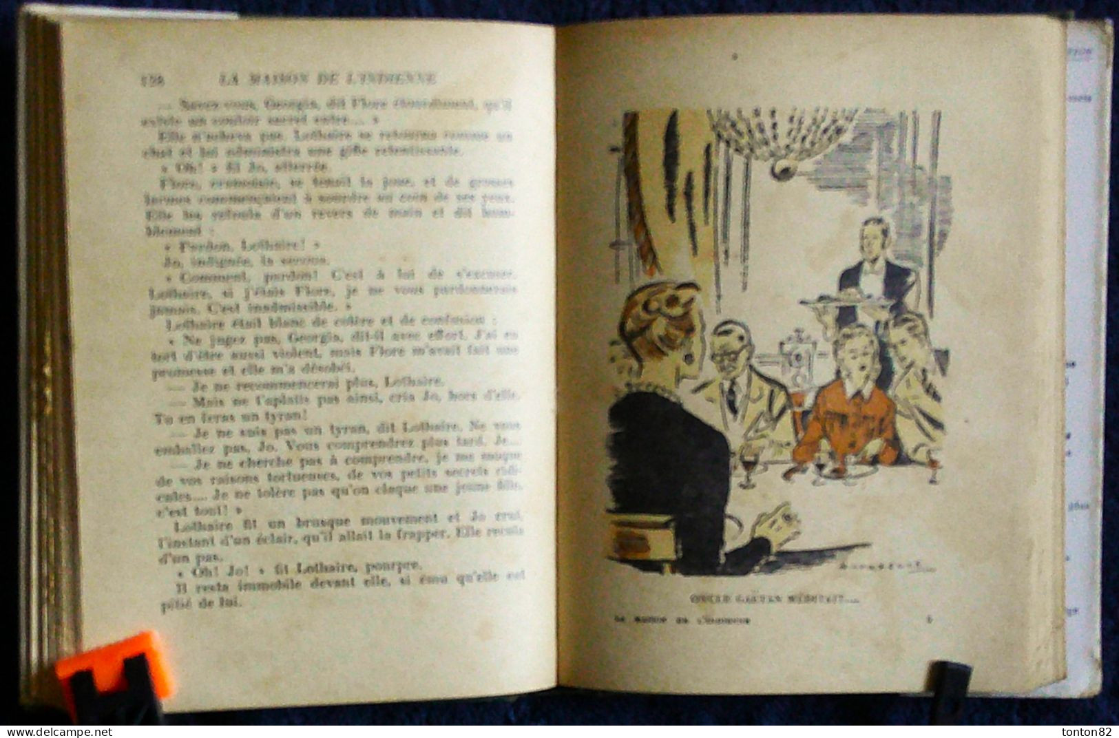Nanine Grûner - La maison de l'Indienne - Hachette / Bibliothèque Verte - ( 1953 )