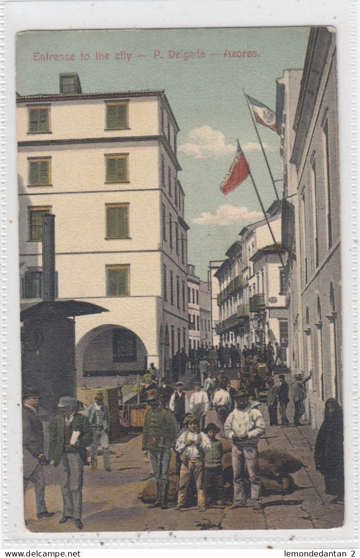 Entrance To The City - P. Delgada. Azores. * - Açores