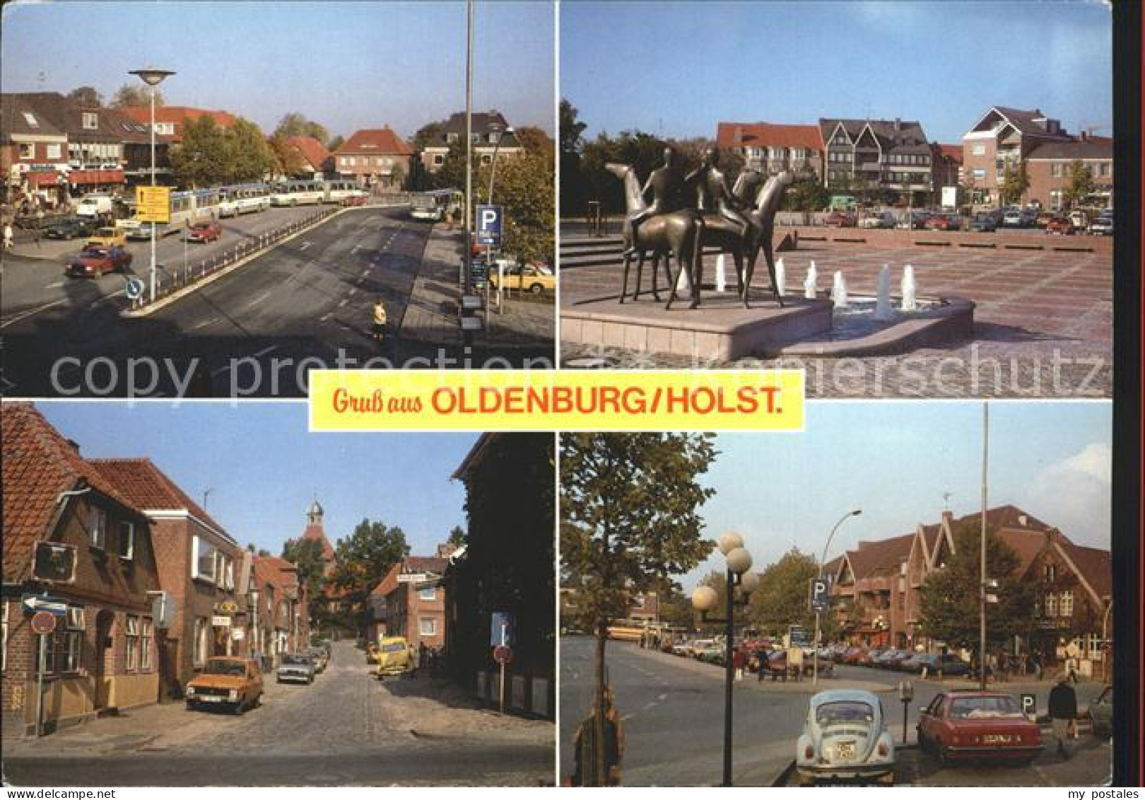 72254647 Oldenburg Holstein Teilansichten Bronzeskulptur Oldenburg - Oldenburg (Holstein)