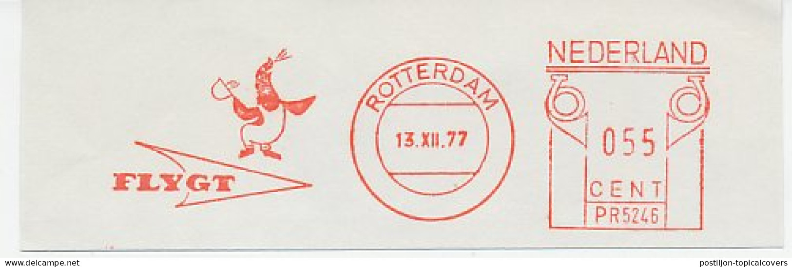 Meter Cut Netherlands 1977 Seal - Sea Lion - Otros & Sin Clasificación