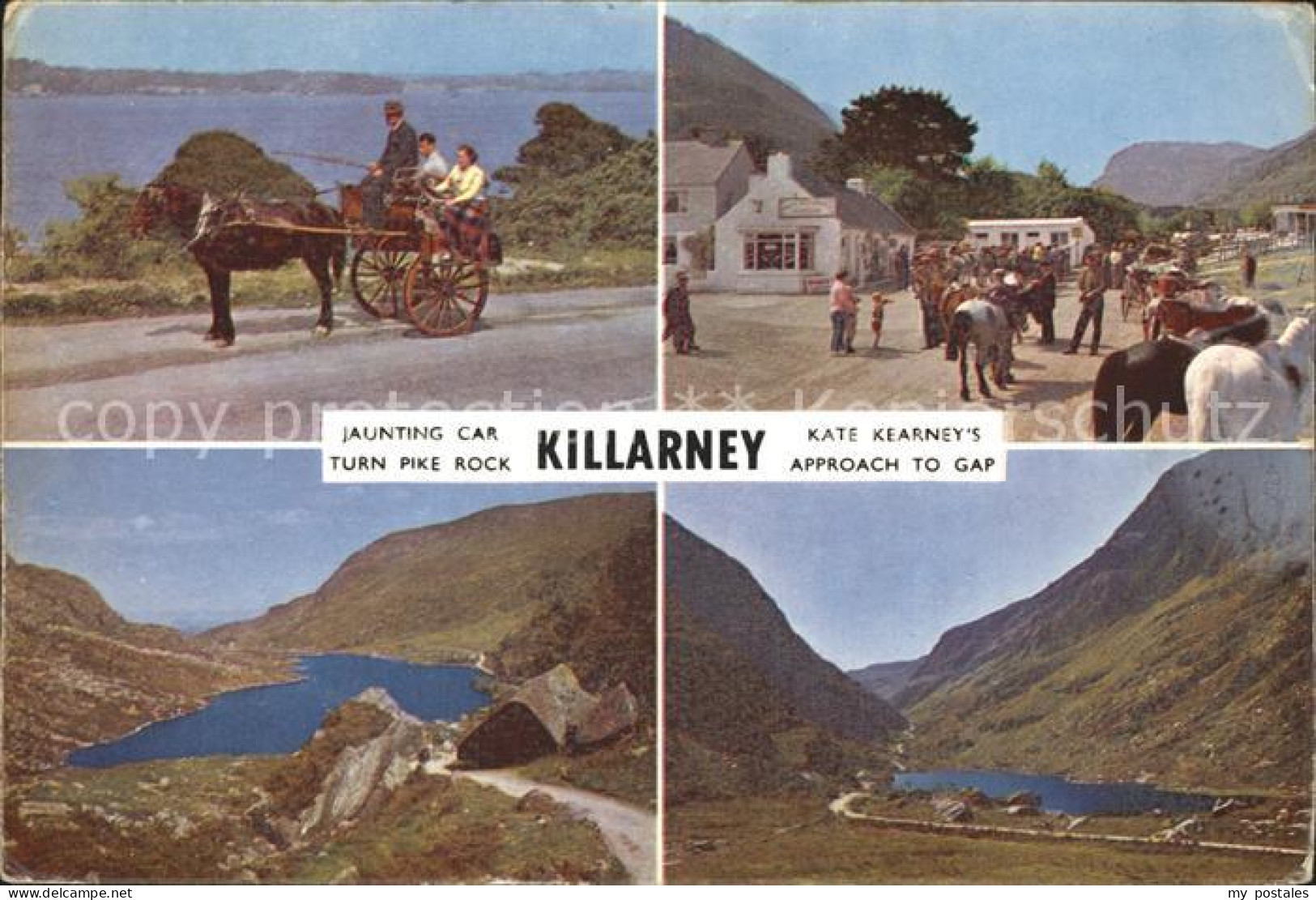 72254525 Killarney Kerry Pike Rock Jaunting Car Killarney Kerry - Autres & Non Classés