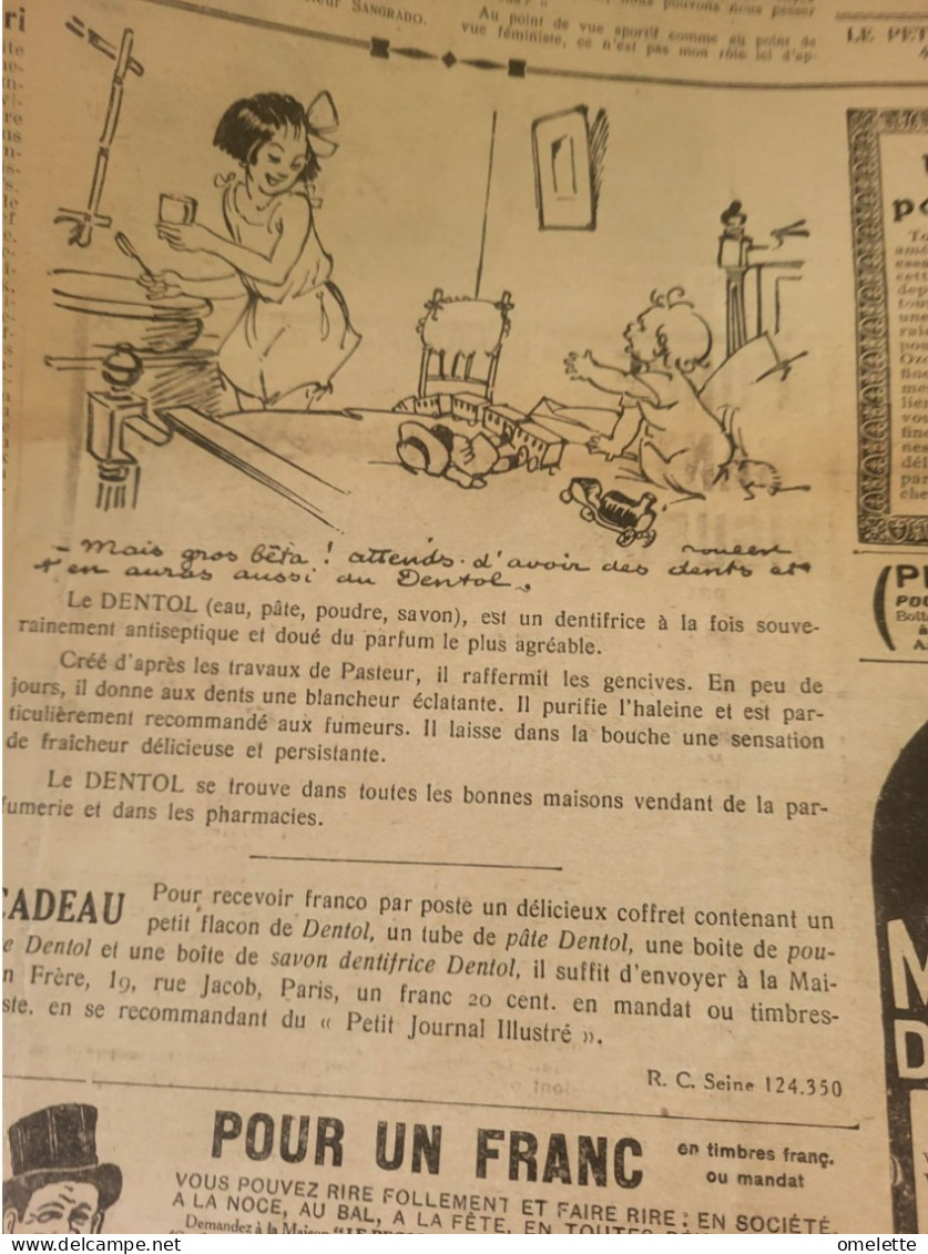 P J 25/ MILLY SUR THERRAIN GARDE BARRIERE /NORVEGE SOLEIL MINUIT /POULBOT /REVANCHE SEXE FAIBLE / - Le Petit Journal