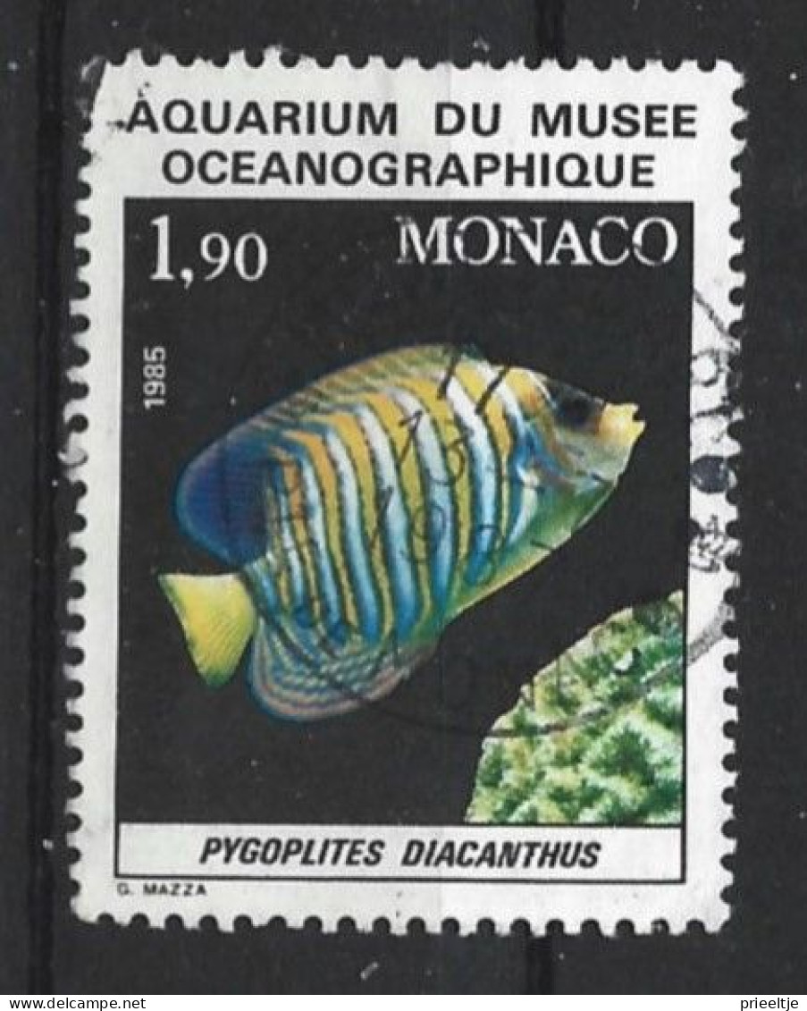 Monaco 1986  Fish Y.T. 1541 (0) - Used Stamps