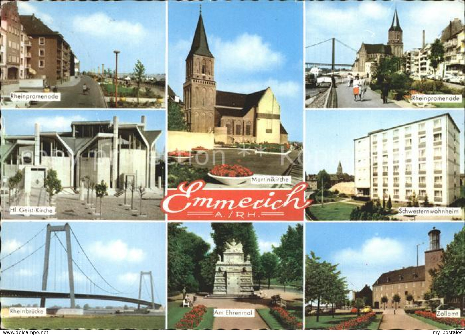 72254419 Emmerich Rhein Zollmat Ehrenmal Rheinpromenade  Emmerich - Emmerich