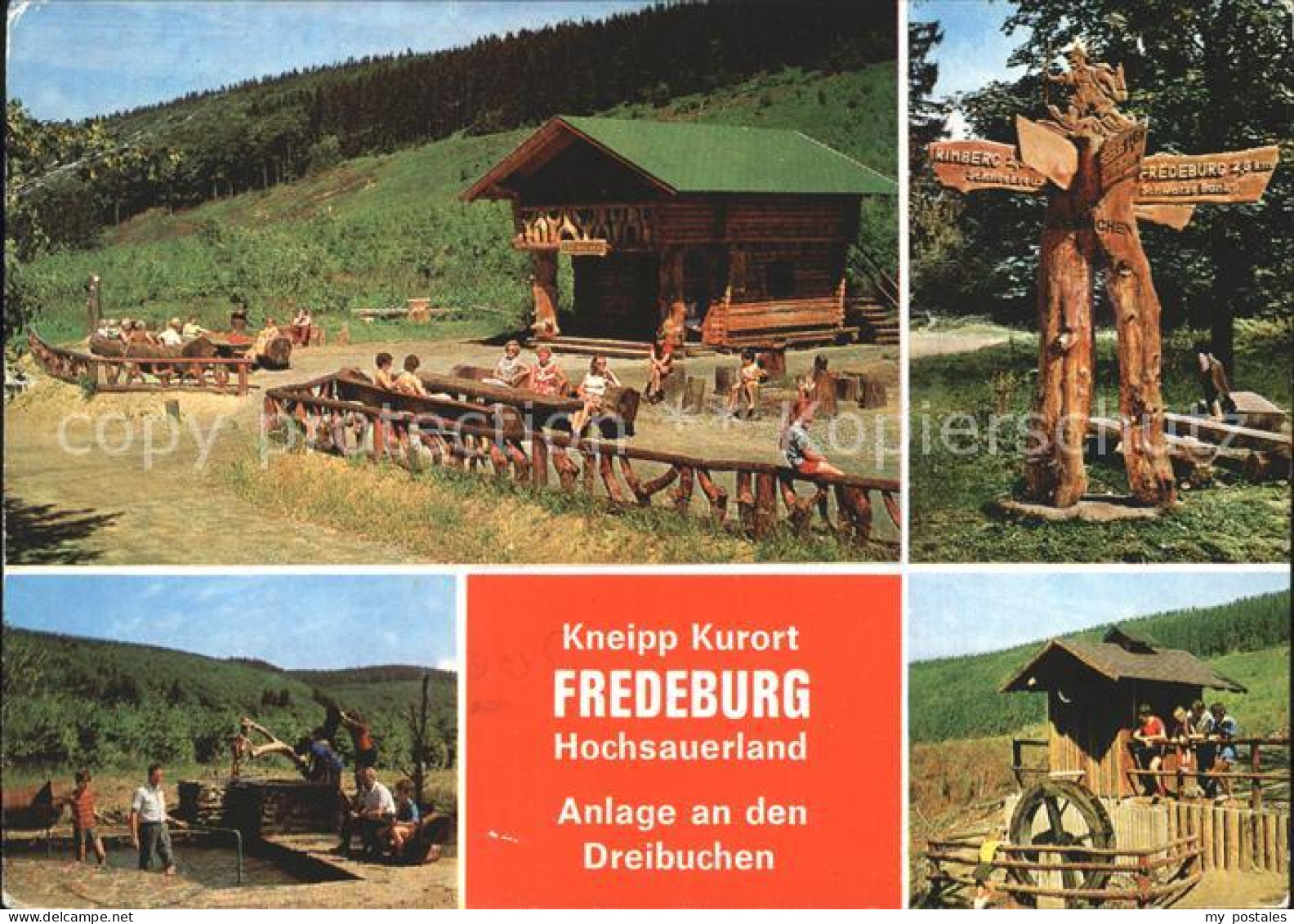 72254275 Fredeburg Schmallenberg Sauerland Anlage An Den Dreibuchen Wegweiser Ho - Schmallenberg