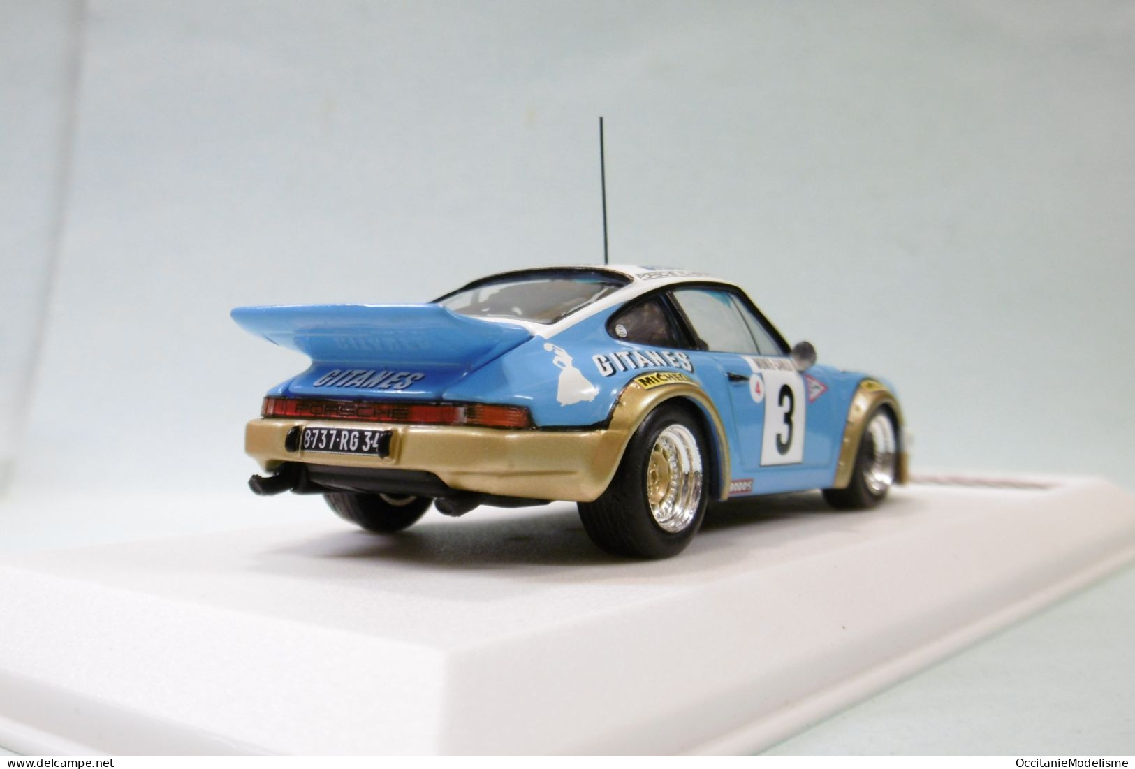 Ixo - PORSCHE 911 CARRERA RS #3 Winner rallye Monte-Carlo 1978 + figurines réf. SPRM001-78 NBO Neuf 1/43