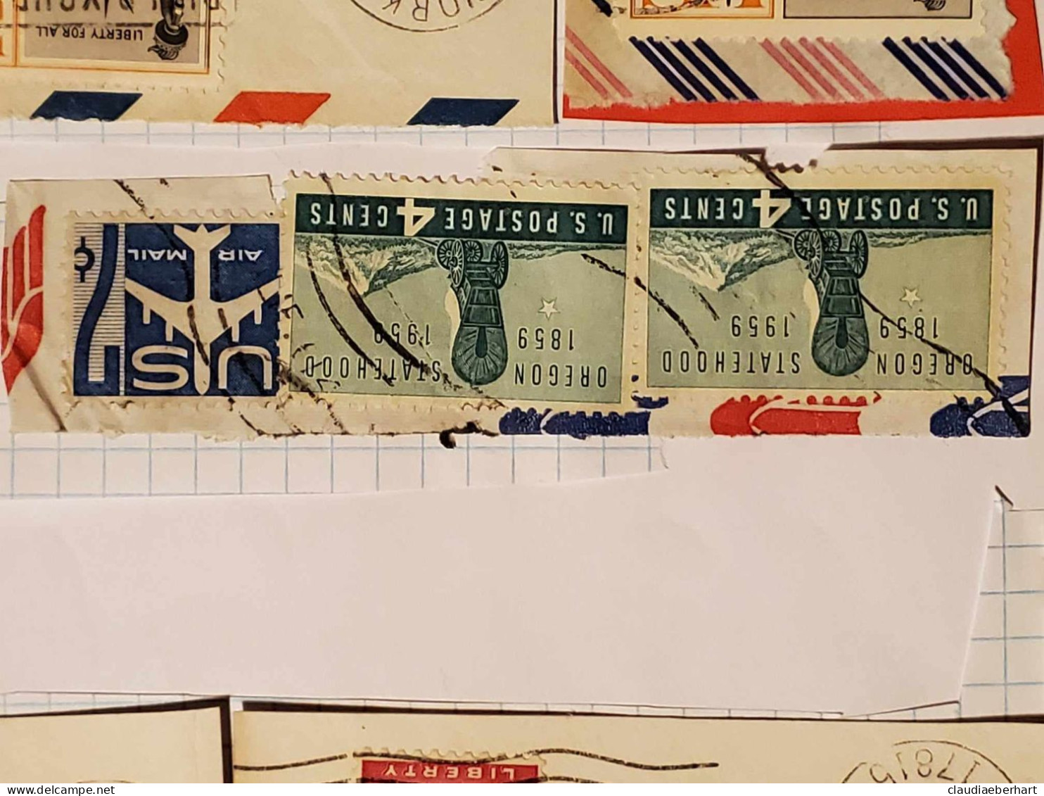 100 Jahre Oregon / Flugzeug - Used Stamps