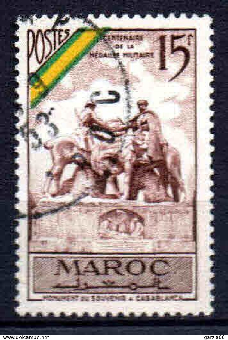 Maroc - 1952 - Médaille Militaire   - N° 319 - Oblit - Used - Gebruikt