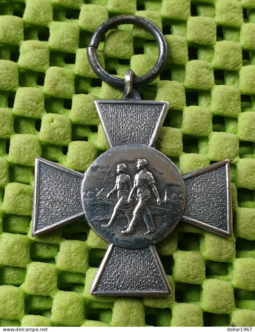 Medaille -   R.K.W.S.V. 15-25 Km. Marathon 22-8-1948 .  -  Original Foto  !!  Medallion  Dutch - Autres & Non Classés