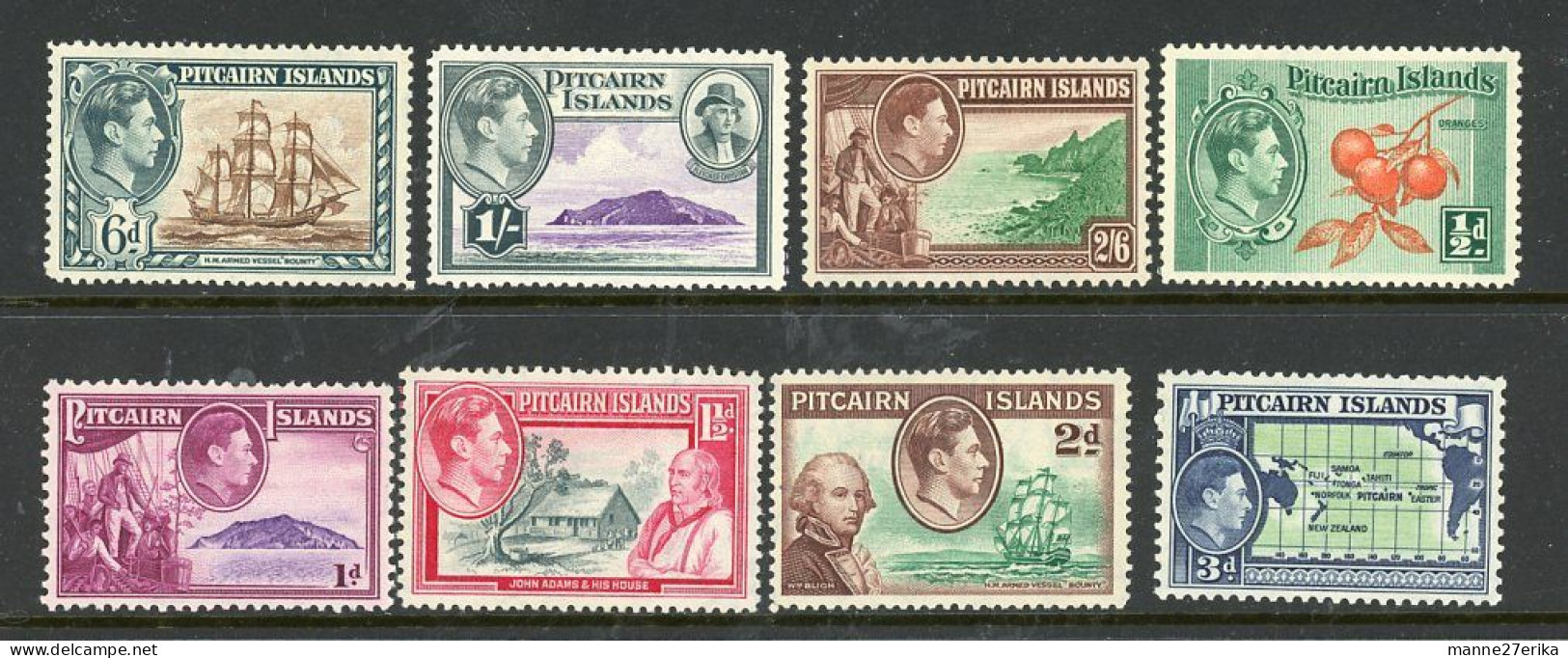 Pitcairn Islands MH 1940-41 - Pitcairn Islands