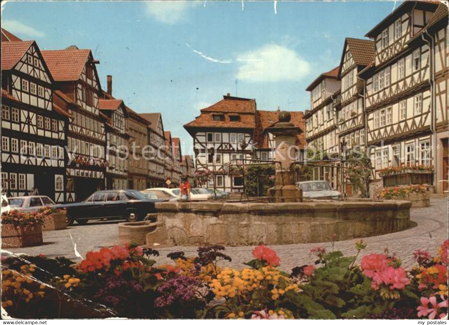 72253752 Allendorf Bad Sooden Marktplatz Brunnen Fachwerkhaeuser Altenhain - Bad Soden