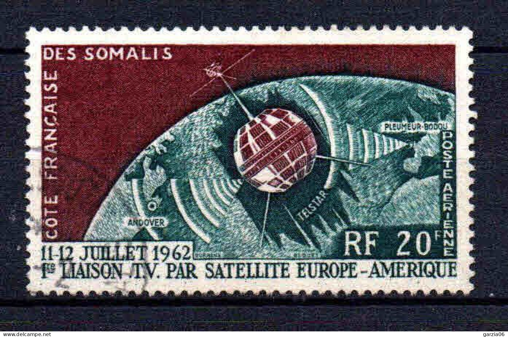 Cote Des Somalis  - 1963 - Télécommunications   -  PA 33 - Oblit - Used - Oblitérés