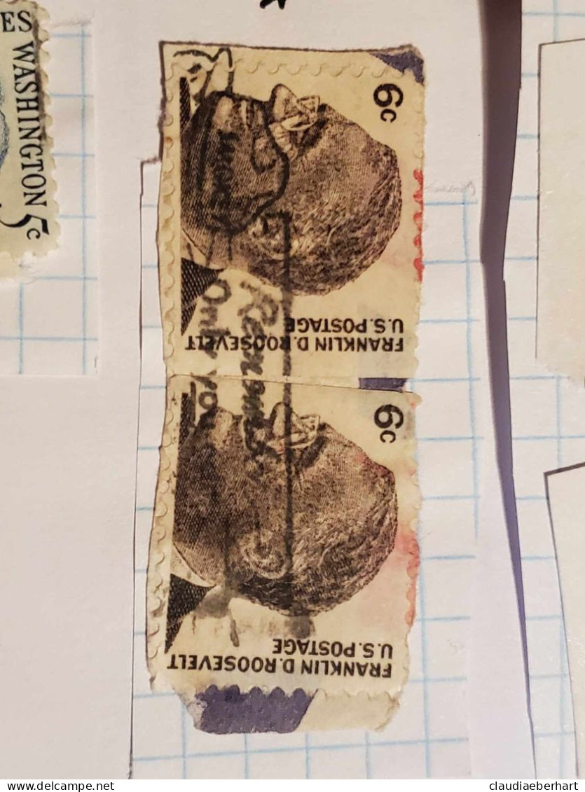 Franklin D. Roosevelt - Used Stamps