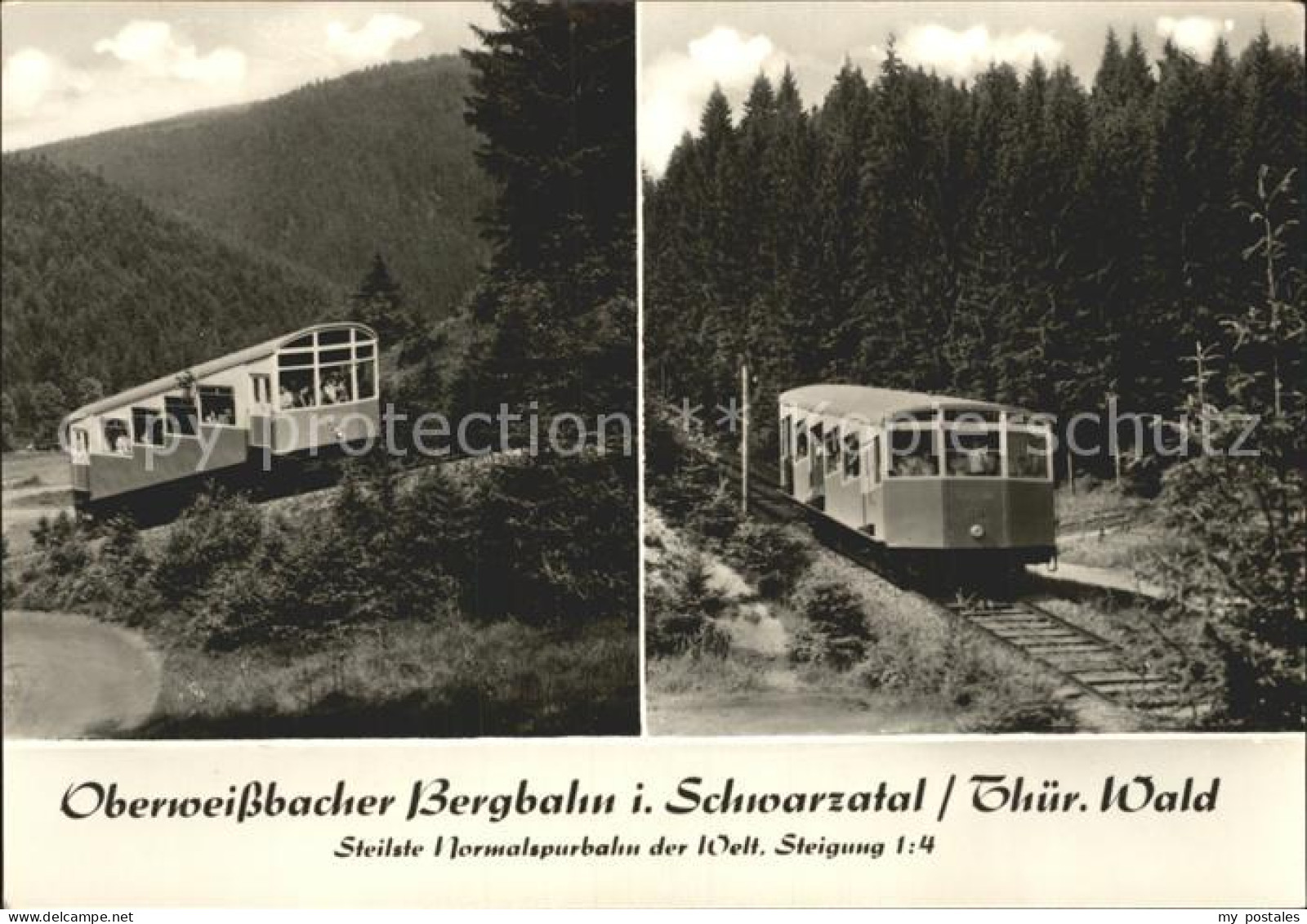 72253581 Oberweissbach Oberweissbacher Bergbahn Im Schwarzatal Oberweissbach - Oberweissbach