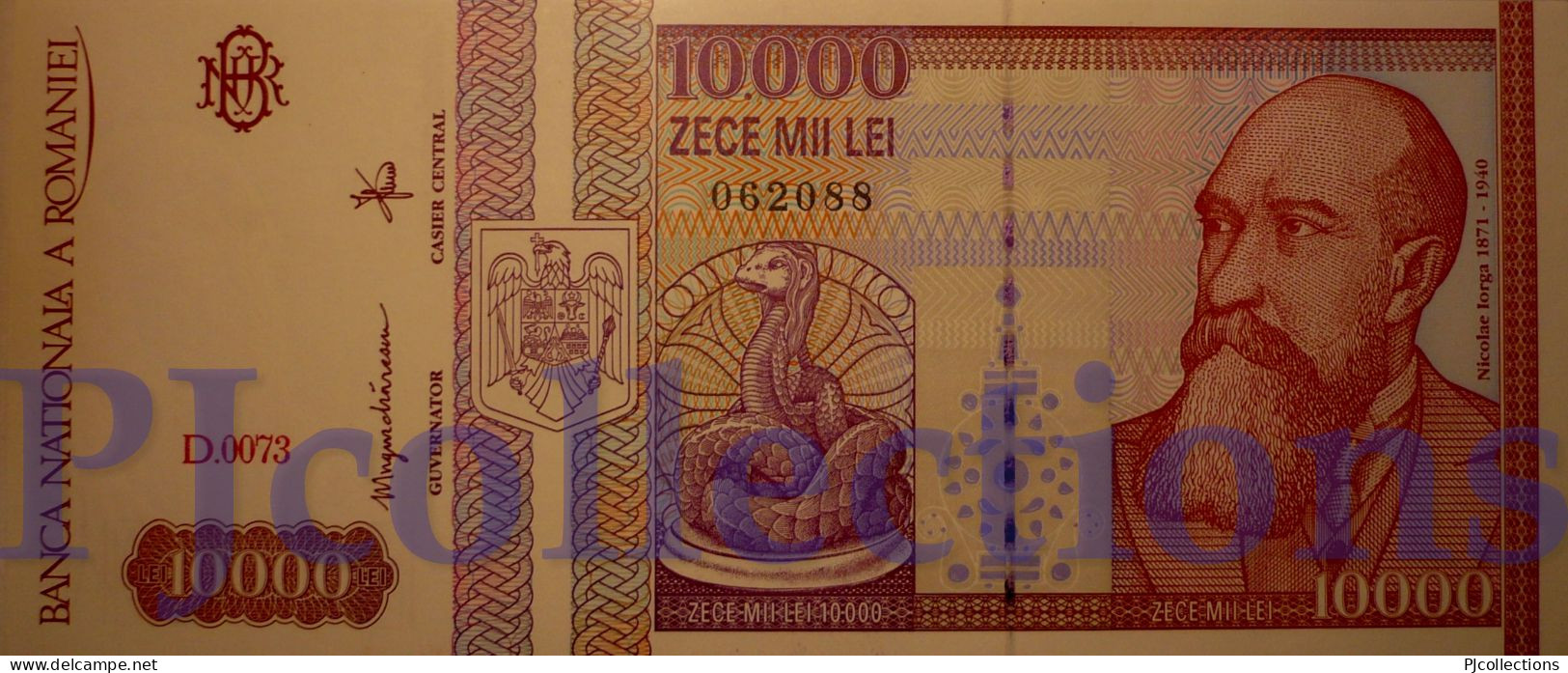 ROMANIA 10000 LEI 1994 PICK 105 UNC - Rumänien