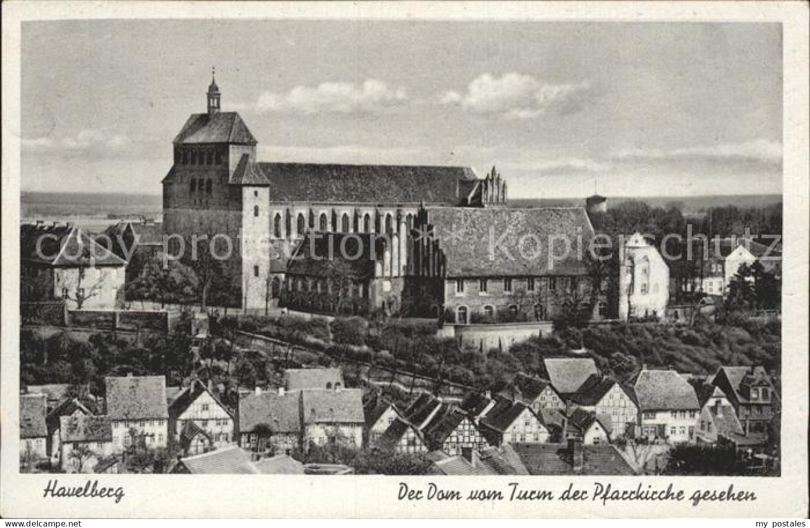 72253350 Havelberg Blick Zum Dom Vom Turm Der Pfarrkirche Havelberg - Havelberg
