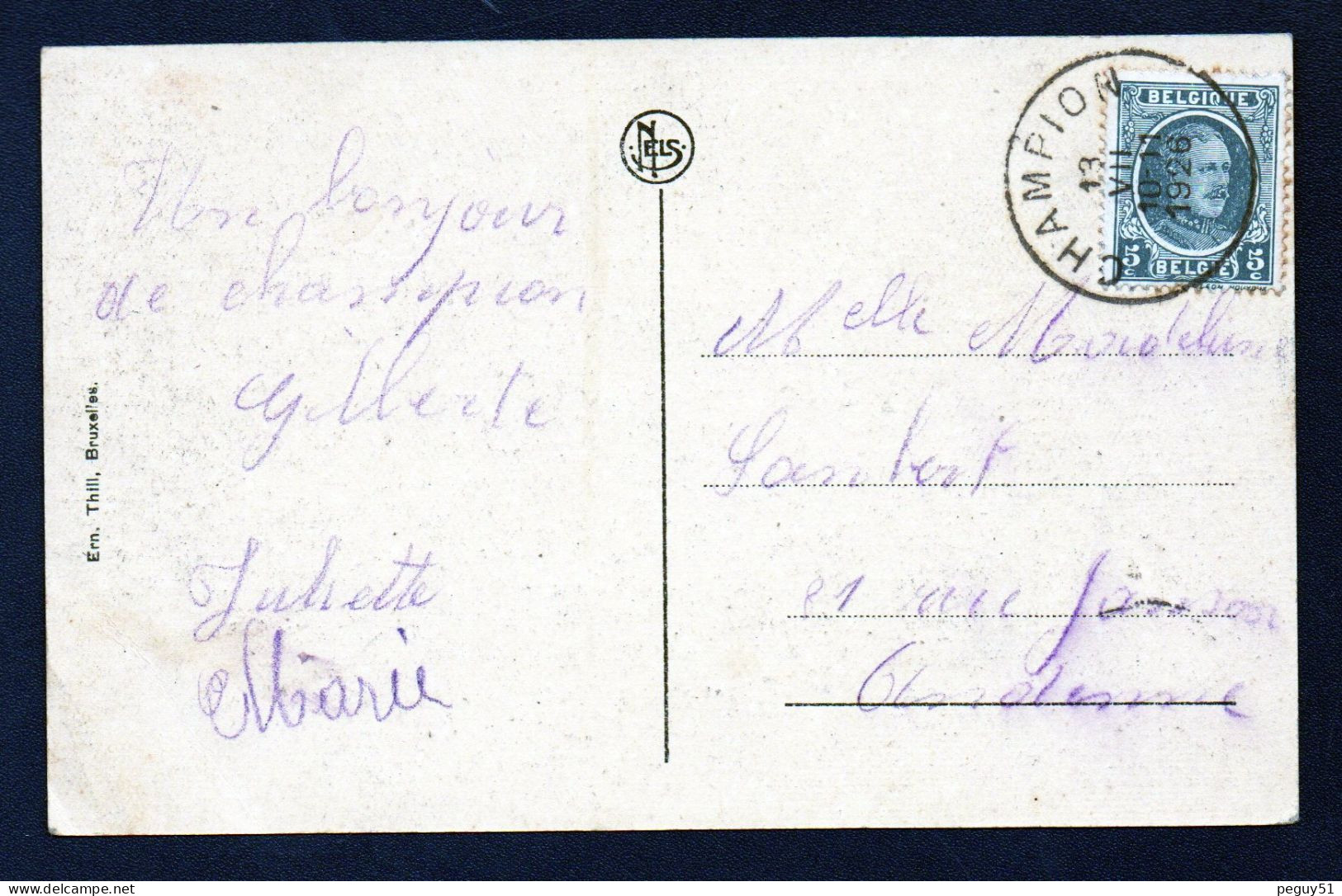 Champion ( Namur). Institut Des Soeurs De La Providence. La Ferme Et L'usine électrique. 1926 - Namur