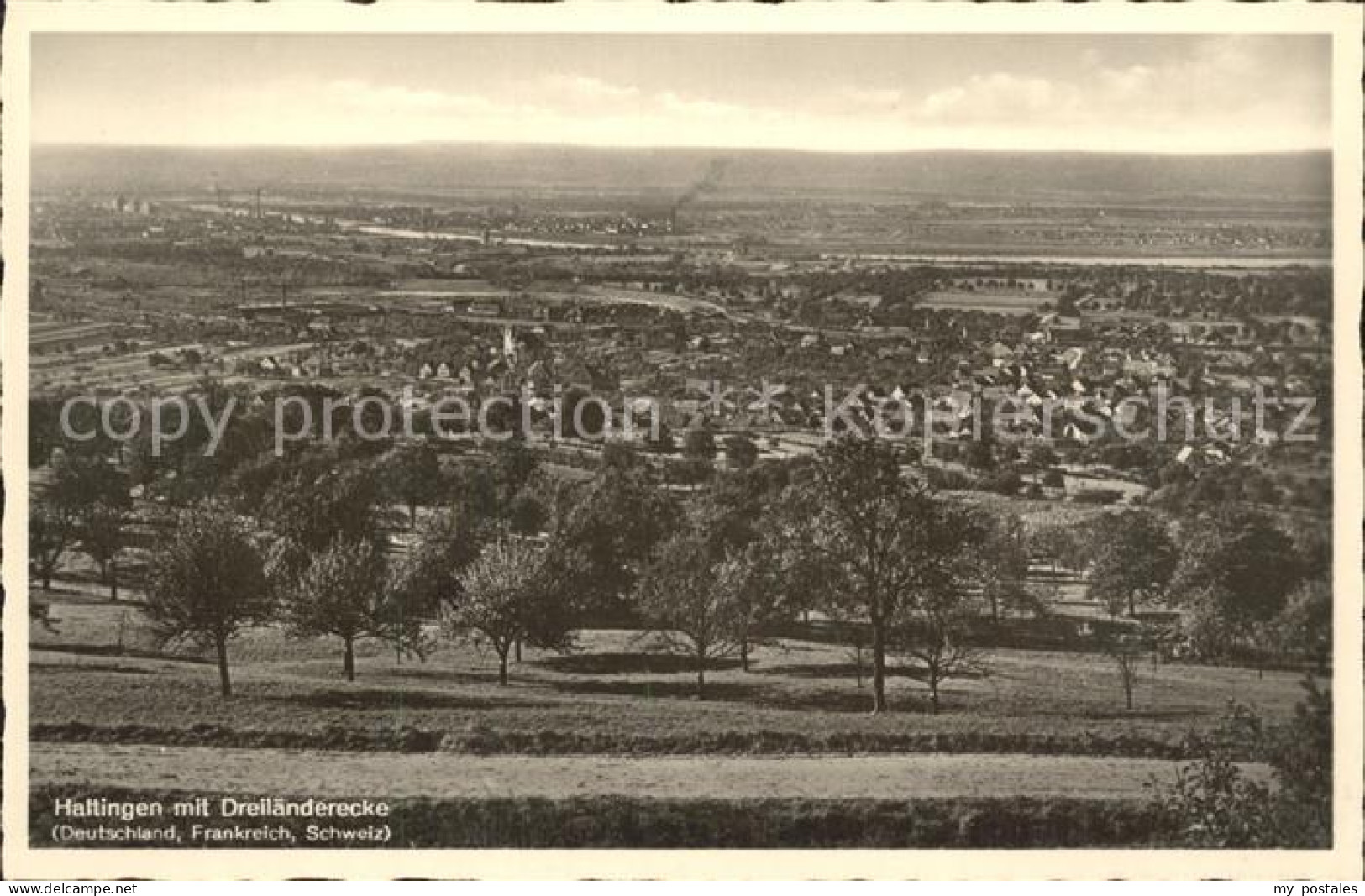 72251723 Haltingen Dreilaendereck  Gasthaus Ochsen Oetlingen Weil Am Rhein - Weil Am Rhein