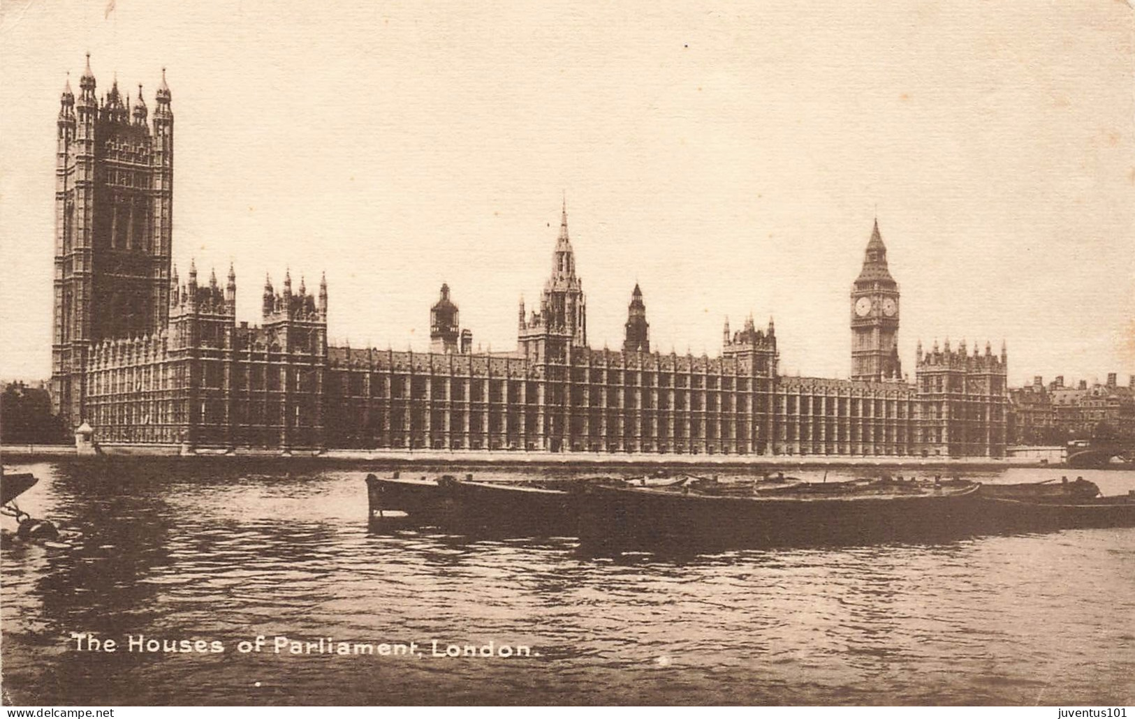 CPA The Houses Of Parliament-London       L2743 - Houses Of Parliament