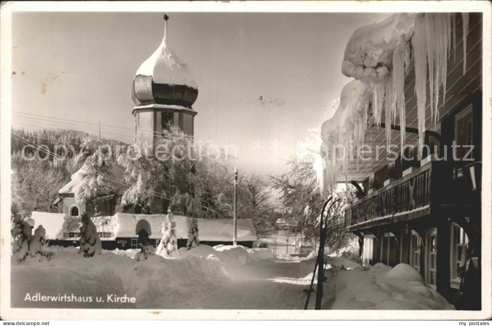 72251200 Hinterzarten Adlerwirtshaus Mit Kirche Hinterzarten - Hinterzarten