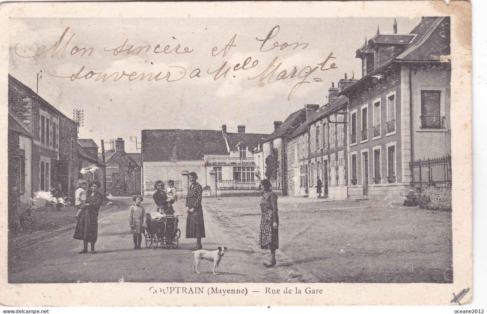 [53] Mayenne . Couptrain. Rue De La Gare - Couptrain