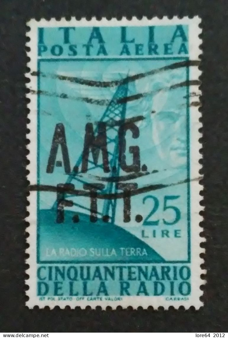 ITALIA 1947 - N° Catalogo Unificato A139 AMG FTT - Poste Aérienne