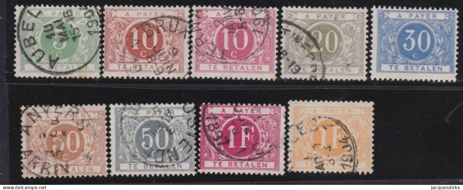 Belgie  .   OBP    .    TX  3/11   .     O  (TX 7: *)     .   Gestempeld     .   /   .   Oblitéré - Timbres