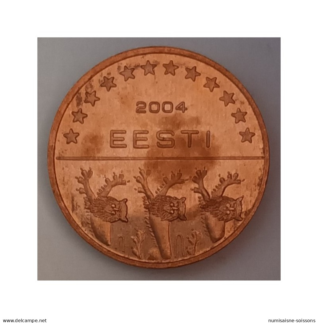 ESTONIE - 5 CENT -  2004 - PROTOTYPE - SPL - Estland