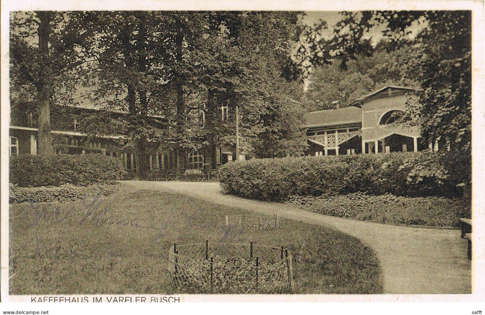 AK Varel, Kaffeehaus Im Vareler Busch 1929 - Varel