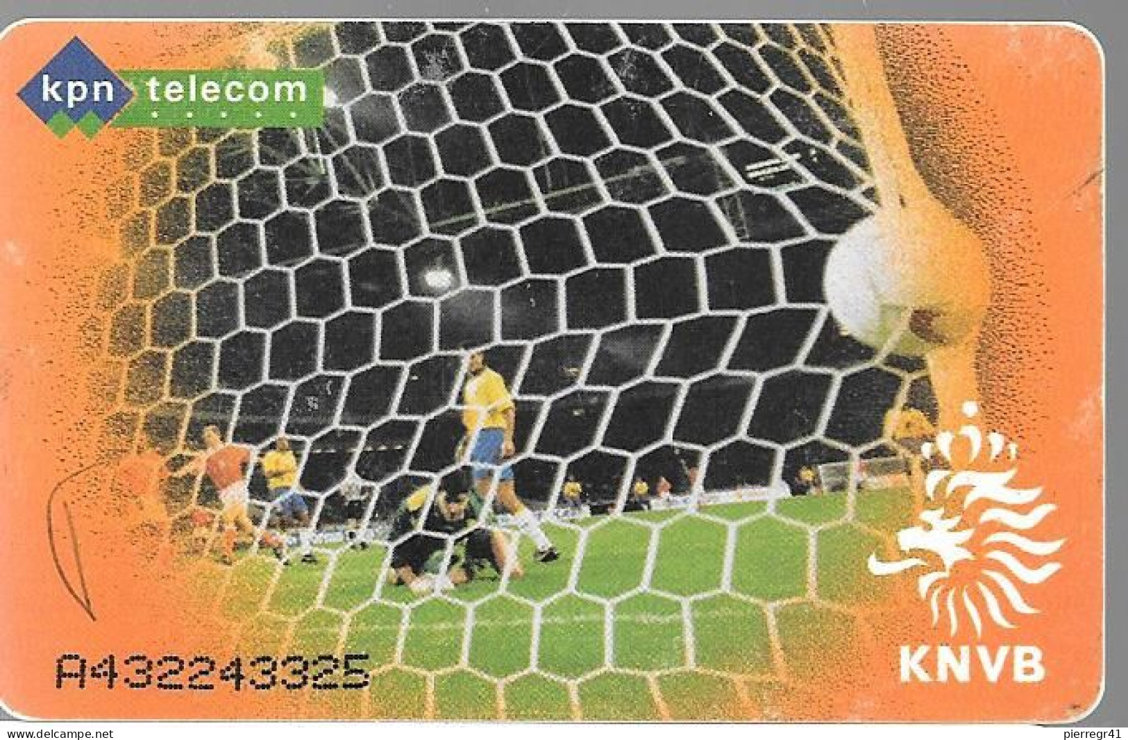 CARTE-PUCE-PAYS BAS-SO3-COUPE MONDE FOOT 1998-TBE - Deportes