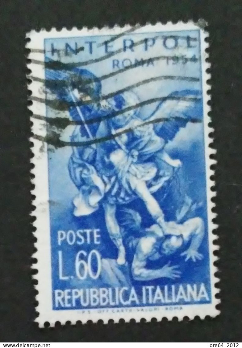 ITALIA 1954 - N° Catalogo Unificato 745 - 1946-60: Used