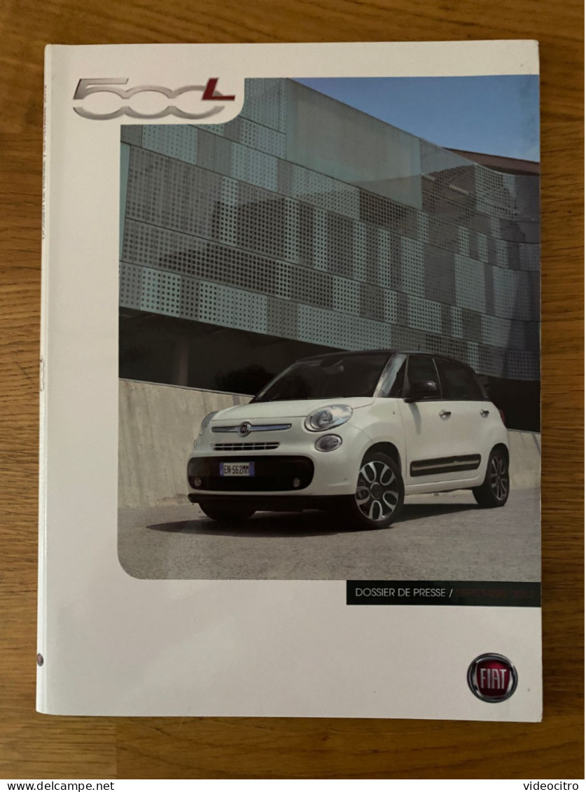 Fiat 500L : Dossier De Presse + CD Rom - Voitures