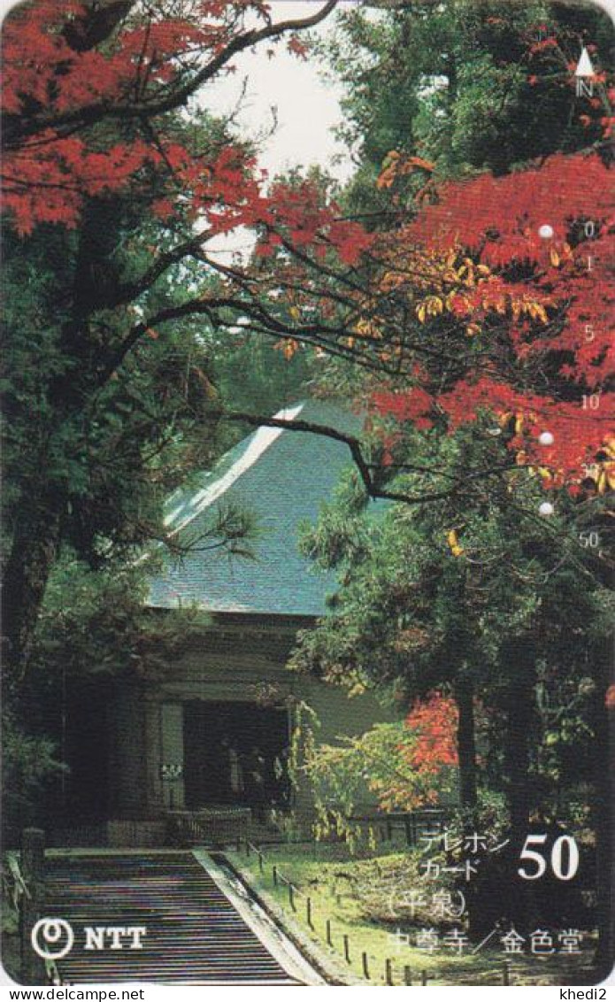 Télécarte JAPON / NTT 410-079 - Maison En Forêt - House In Forest - JAPAN Phonecard - Giappone