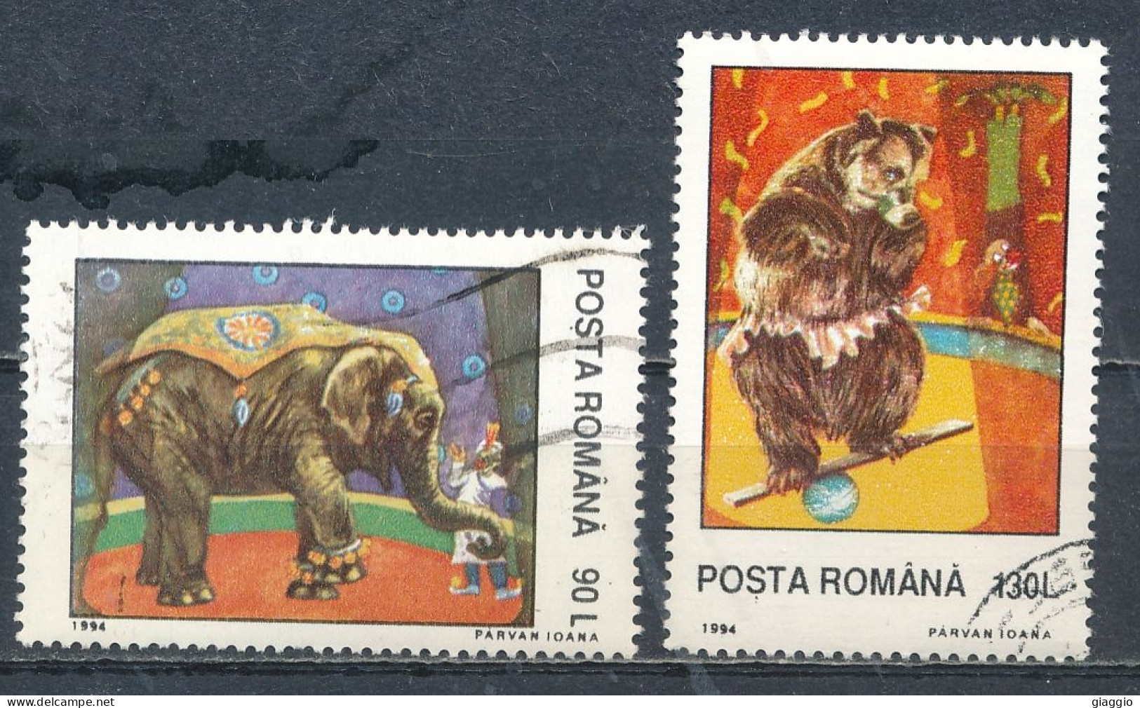 °°° ROMANIA - Y&T N° 4192/93 - 1994 °°° - Usado