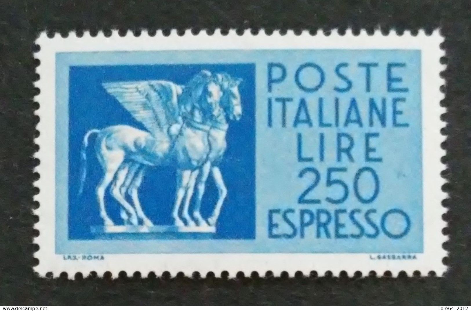 ITALIA 1974 - N° Catalogo Unificato ES 37 Nuovo** - Express/pneumatic Mail