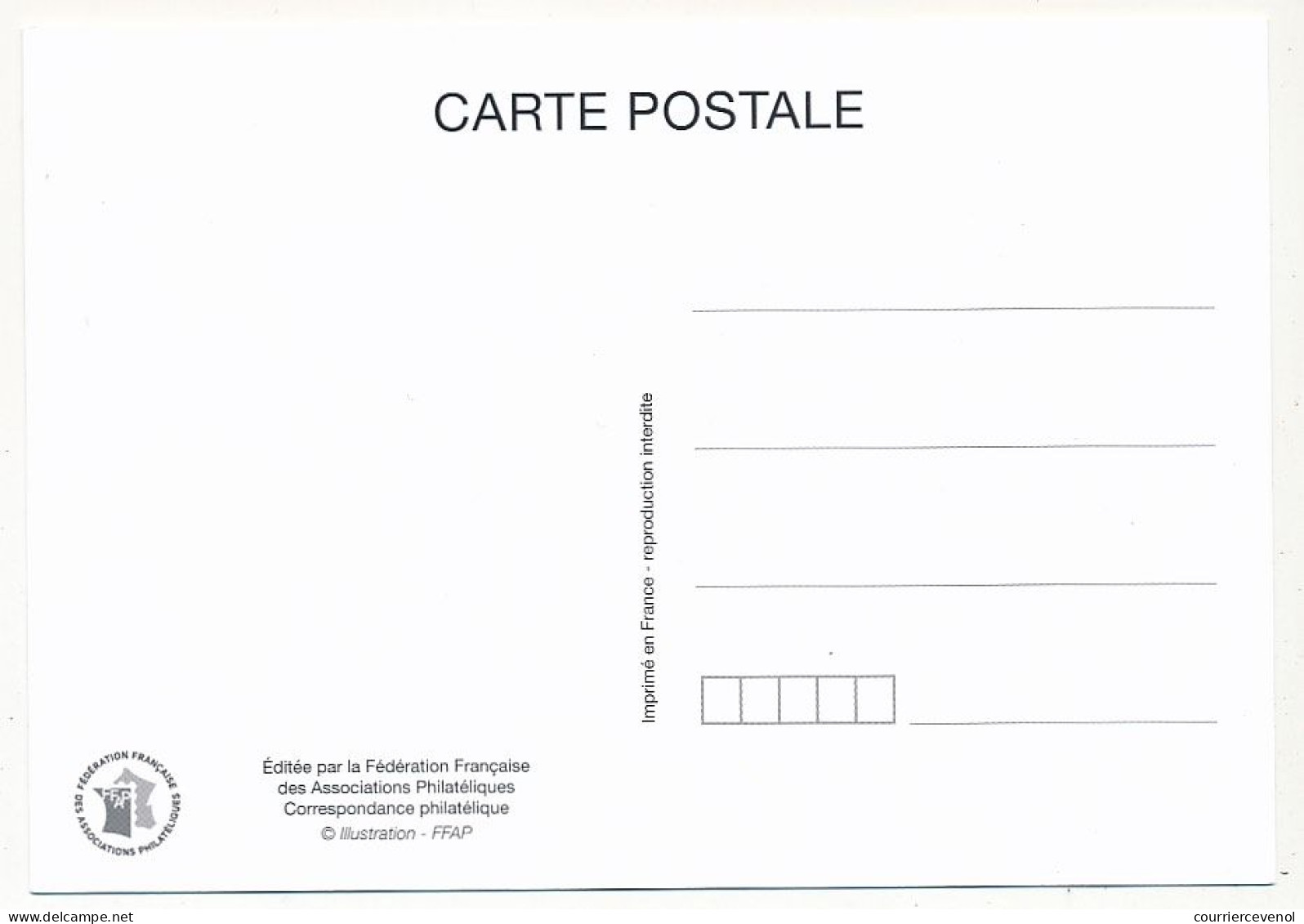 FRANCE - 0,73e Fête Du Timbre - La Valse - Carte Postale Fédération Oblitérée AVIGNON (Vaucluse) 11.03.2017 - Lettres & Documents