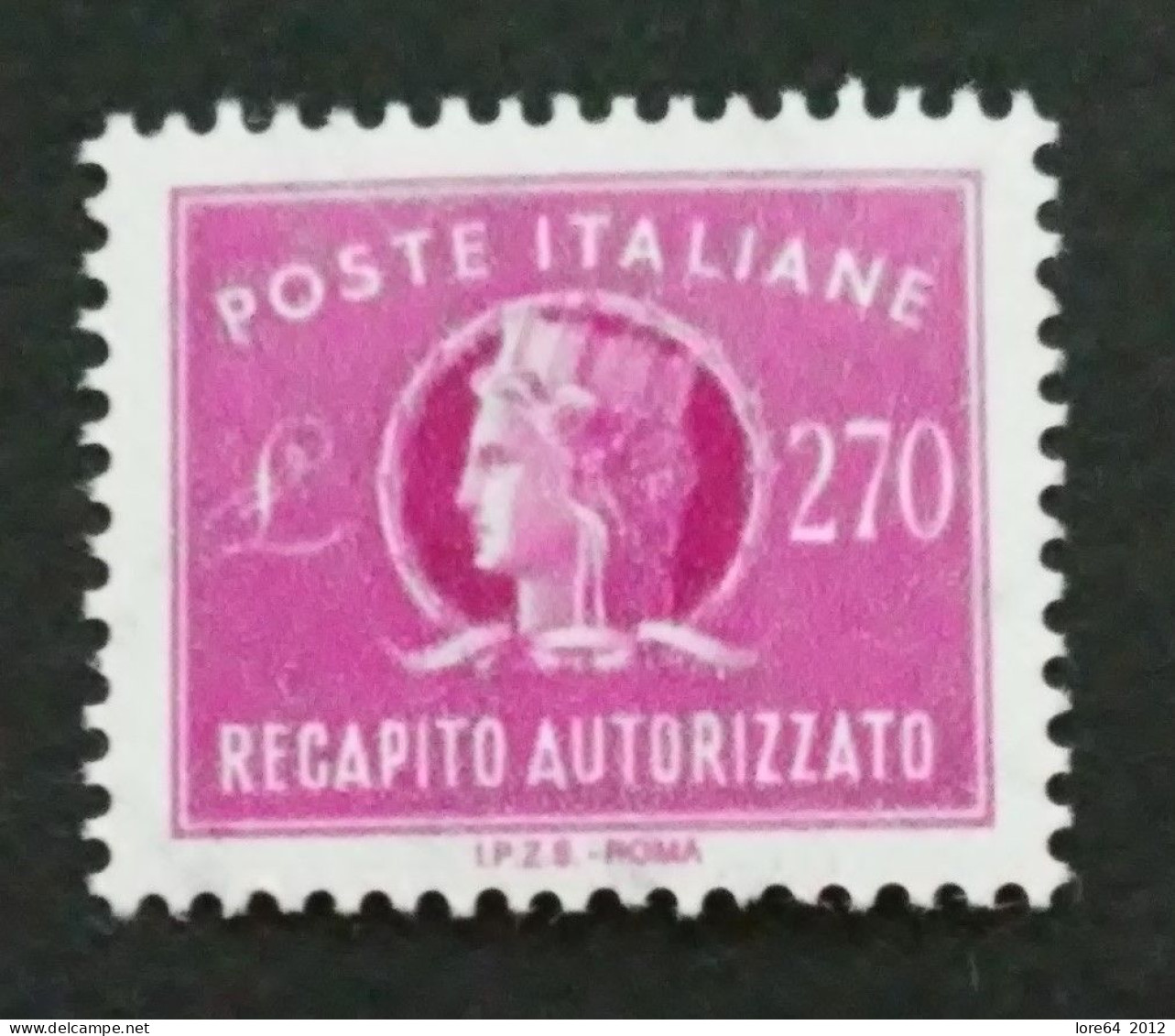 ITALIA 1984 - Recapito Autorizzato N° Catalogo Unificato 16 Nuovo** - Correo Urgente/neumático