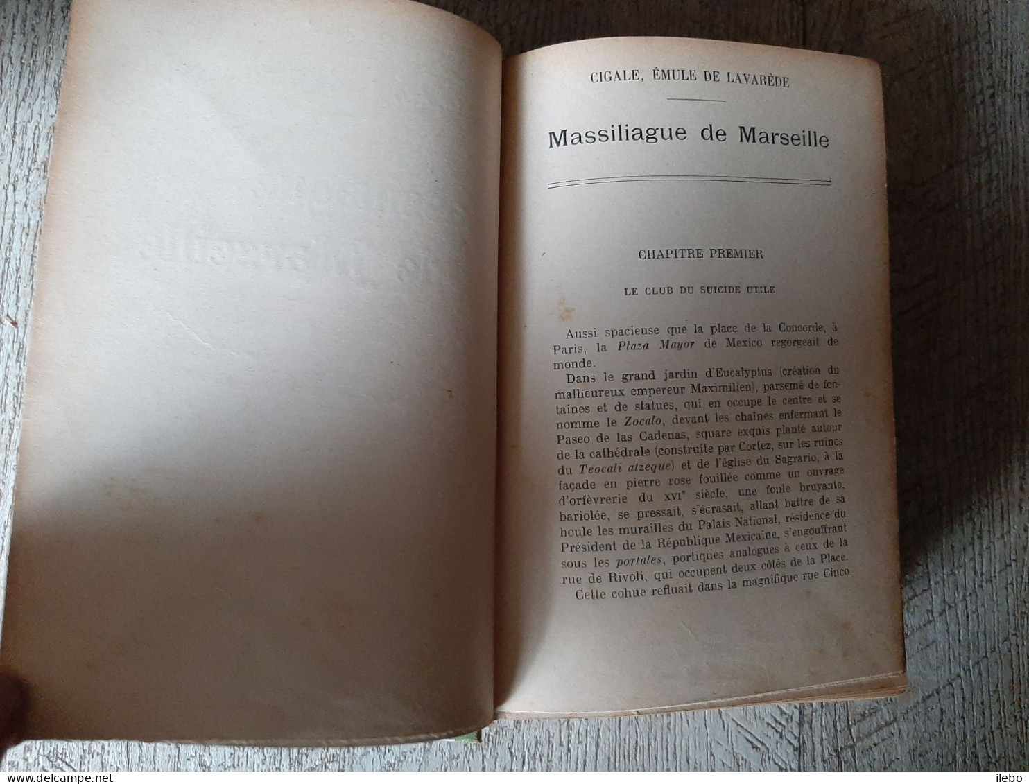 Massiliague De Marseille  Paul D'ivoi Furne Illustré Raymond Tournon Aventure - Aventure