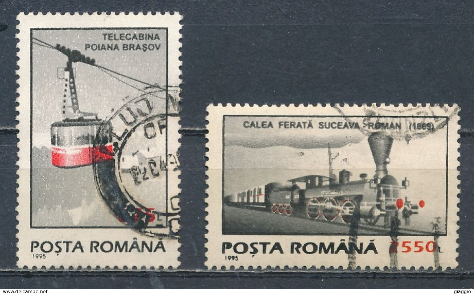 °°° ROMANIA - Y&T N° 4248/50 - 1995 °°° - Used Stamps
