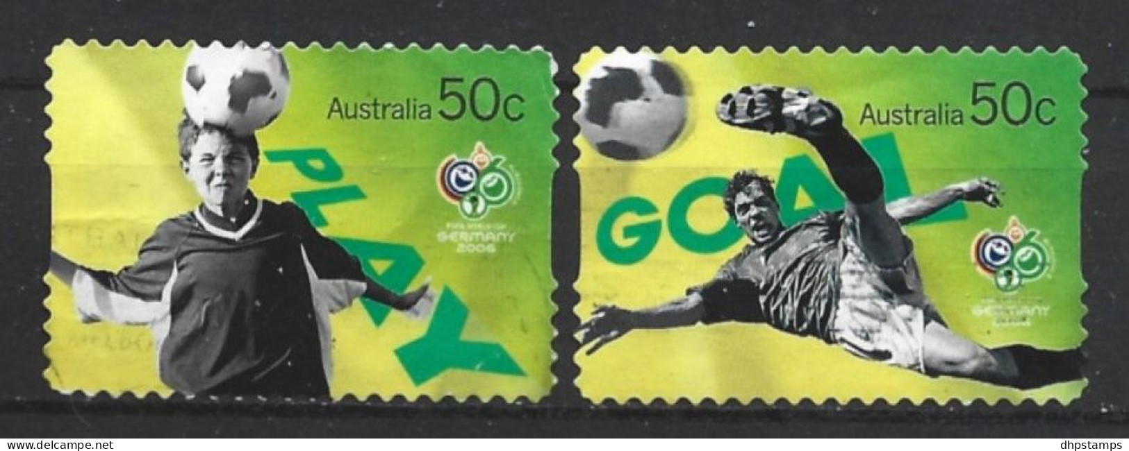 Australia 2006 FIFA W C Germany S.A. Y.T. 2549/2550 (0) - Used Stamps