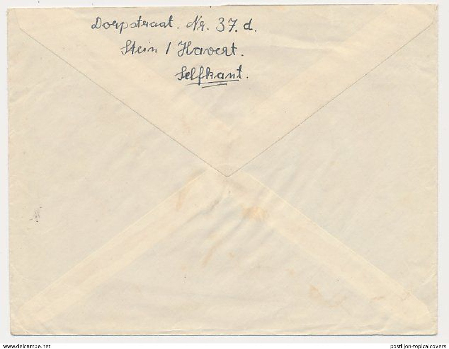 Aangetekend Havert Selfkant - Nederlands Gebied ) - Apeldoorn 1962 - Lettres & Documents