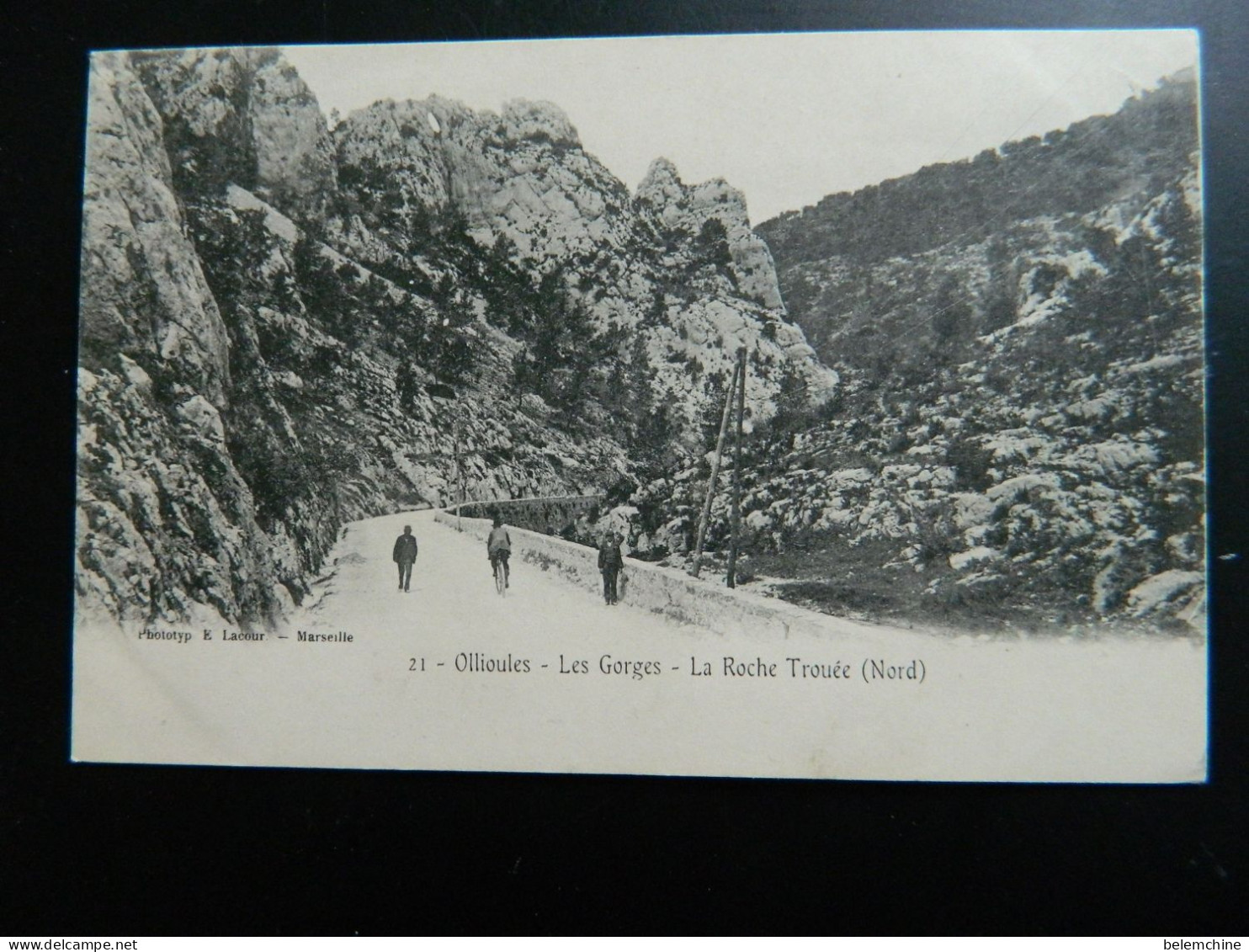 OLLIOULES                                    LES GORGES                   LA ROCHE TROUEE     NORD - Ollioules