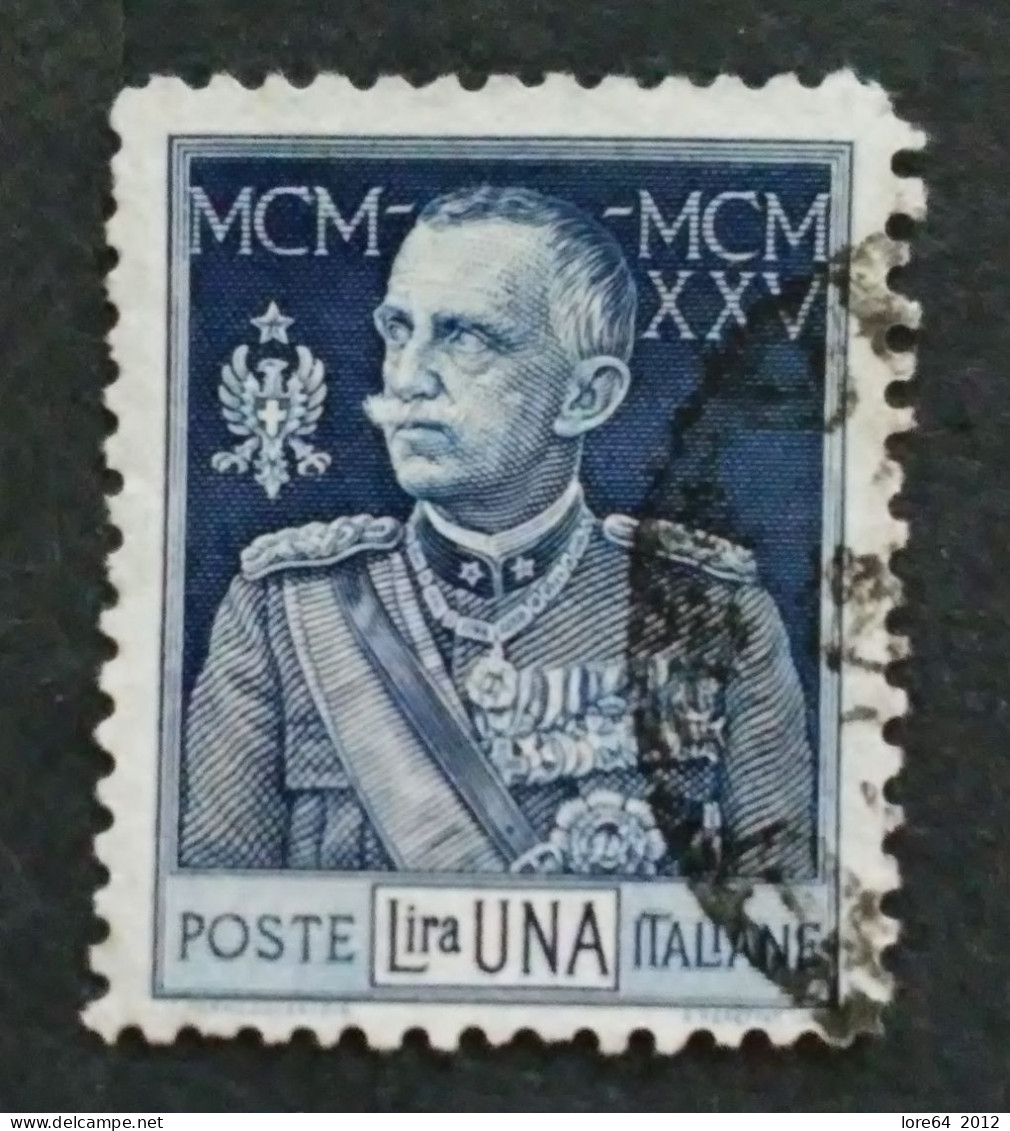 ITALIA 1925 - N° Catalogo Unificato 190 - Oblitérés