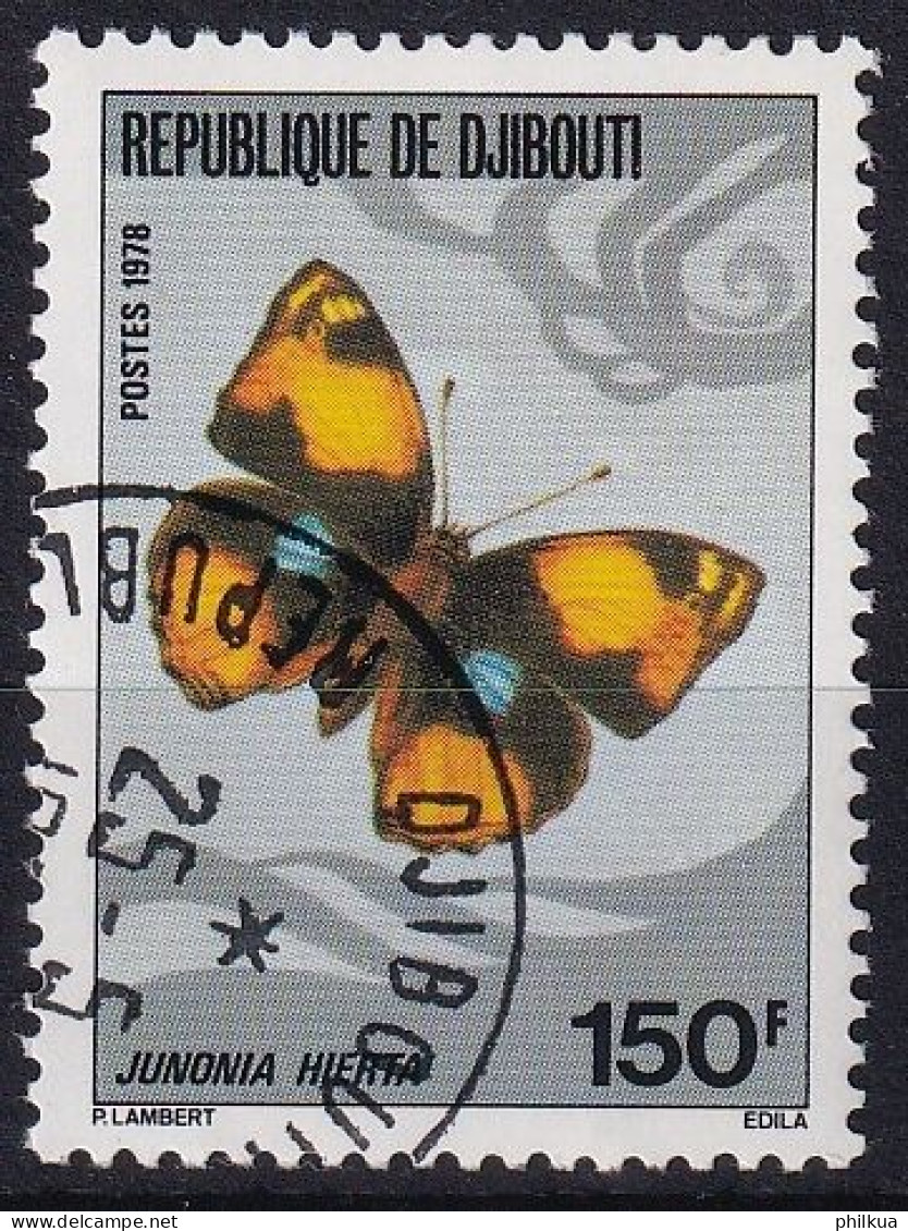 MiNr. 215 Dschibuti 1978, 13. März. Schmetterlinge - Vlinders