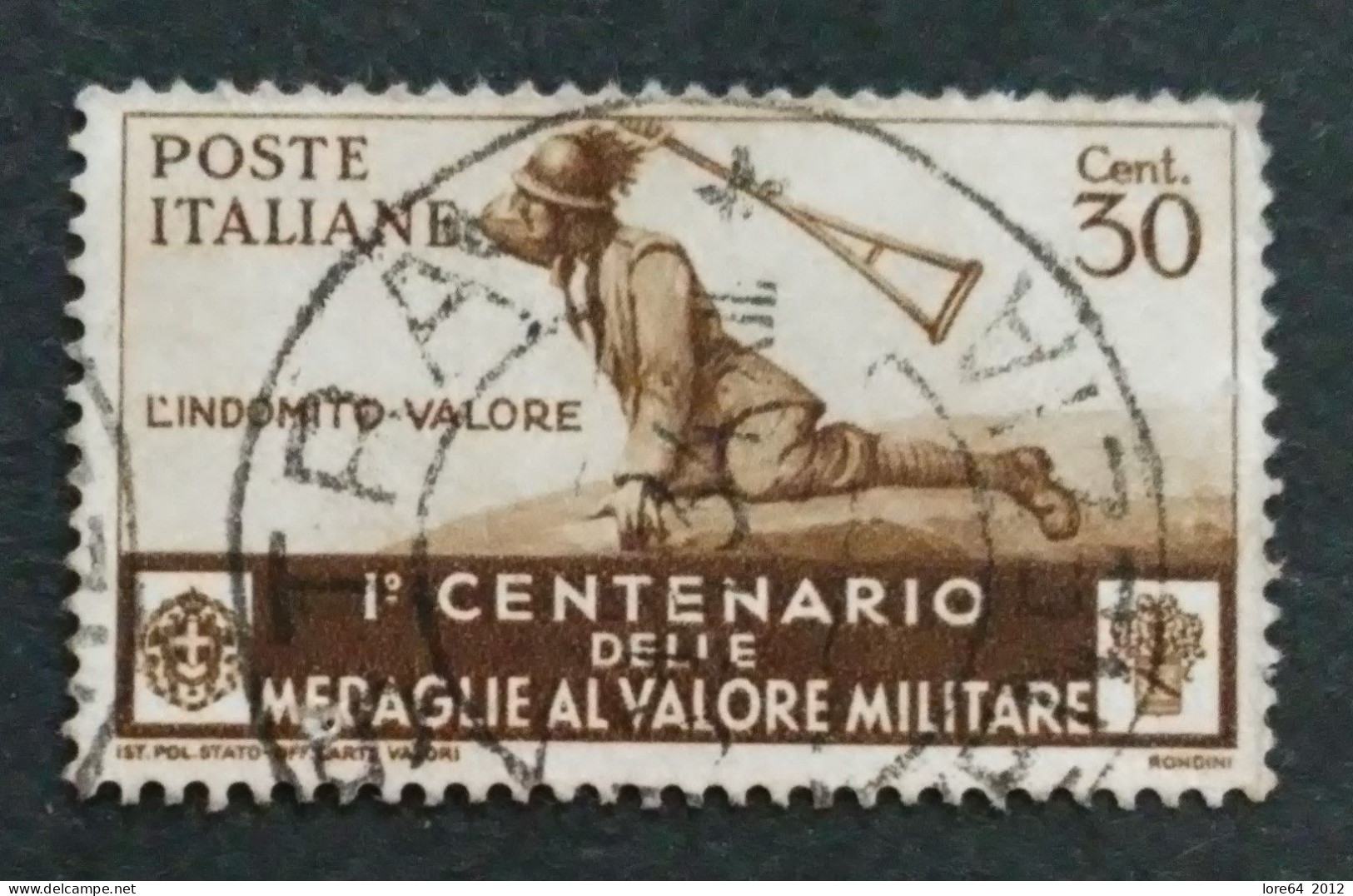 ITALIA 1934 - N° Catalogo Unificato 370 - Oblitérés
