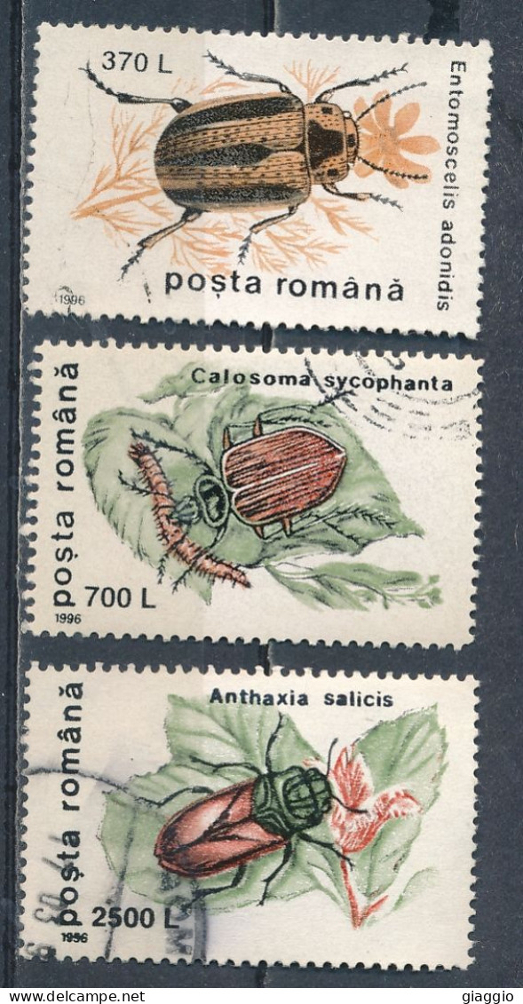 °°° ROMANIA - Y&T N° 4330/33 - 1996 °°° - Usati